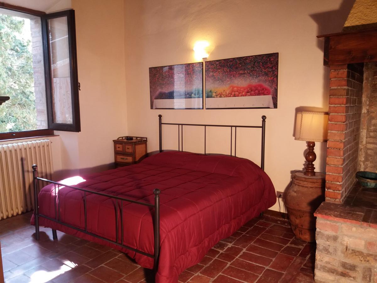سان جيمينيانو Podere Il Caggio Rooms المظهر الخارجي الصورة